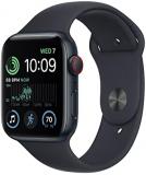 Apple Watch SE (2nd Gen) (GPS + Cellular, 44mm) - Midnight Aluminum Case with Mi...