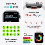 Apple Watch Series 6 (GPS + Cellular, 40mm) - Blue Aluminum Case with Deep Navy Sport Band (Renewed)