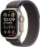 Apple Watch Ultra 2 (GPS + Cellular 49mm) Rugged Titanium Case with Blue/Black Trail Loop, M/L(Renewed Premium)