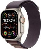 Apple Watch Ultra 2 [GPS + Cellular, 49mm] Titanium Case with Indigo Alpine Loop...