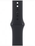 Apple Watch Series 9 [GPS + Cellular, 41mm] - Graphite Stainless Steel Case with Midnight Sport Band, M/L (Renewed Premium)