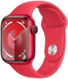 Apple Watch Series 9 [GPS 41mm] Smartwatch with (Product) RED Aluminum Case with...