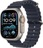 Apple Watch Ultra 2 [GPS + Cellular, 49mm] - Titanium Case with Blue Ocean Band,...