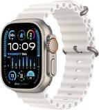 Apple Watch Ultra 2 [GPS + Cellular, 49mm] - Titanium Case With White Ocean Band...