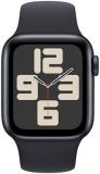 Apple Watch SE GPS 40mm Midnight Aluminum Case with Midnight Sport Band - S/M