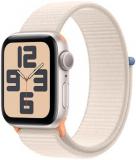 Apple Watch SE (2nd Gen) [GPS, 40mm] - Starlight Aluminum Case with Starlight Sp...