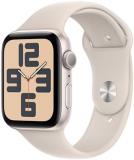 Apple Watch SE (2nd Gen) [GPS, 44mm] - Starlight Aluminum Case with Starlight Sp...