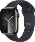 Apple Watch Series 9 [GPS + Cellular, 45mm] - Graphite Stainless Steel Case with...