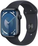 Apple Watch Series 9 [GPS 41mm] Midnight Aluminum Case with Midnight Sport Band ...