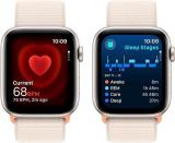 Apple Watch SE (2nd Gen) (GPS + Cellular, 40mm) - Starlight Aluminum Case with Starlight Sport Loop, One Size (Renewed)