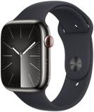 Apple Watch Series 9 [GPS + Cellular, 45mm] - Graphite Stainless Steel Case with...