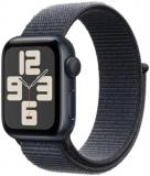 Apple Watch SE 2nd Gen (GPS, 40mm) - Midnight Case with Ink Sport Loop Band (Renewed)