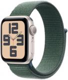 Apple Watch SE 2nd Gen (GPS, 40mm) - Starlight Case with Lake Green Sport Loop B...