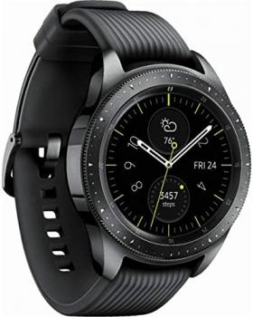 Samsung Galaxy Watch (42mm) Smartwatch (Bluetooth) Android/iOS Compatible -SM-R810 Intenational Version -No Warranty (Midnight Black) (Renewed)