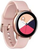 SAMSUNG Galaxy Watch Active (40MM, GPS, Bluetooth) Smart Watch with Fitness Tracking, and Sleep Analysis - Rose Gold (US Version)