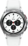 SAMSUNG Galaxy Watch4 Classic Version 46mm Silver Stainless Steel Smartwatch| Verizon 4G LTE| with ECG Monitor Tracker for Health & Fitness + GPS Fall Detection- (Renewed)
