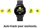 Samsung Galaxy Watch Active2 (40mm) Aqua Black, US Version (Renewed)