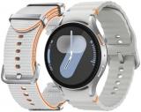 SAMSUNG Galaxy Watch 7 44mm LTE AI Smartwatch + Free Band, Energy Score, Wellness Tips, Heart Rate Tracking, Sleep Monitor, Fitness Tracker, 2024, Silver [US Version, 1Yr Manufacturer Warranty]