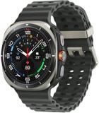 SAMSUNG Watch 7 Ultra LTE Ai (47mm) SM-L705F Latino Version (Tmobile Mint Tello Global), Sleep Fitness Tracker, GPS (Titanium Silver/Black Band) (Renewed)