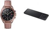 Samsung Galaxy Watch 3 (41mm, GPS, Bluetooth, Unlocked LTE) Smart Watch + Wireless Charger Trio