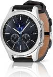 Samsung Gear S3 Classic SM-R770 Smartwatch - Black Leather w/ Large Band (Renewed)