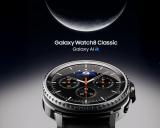 Samsung Galaxy Ai Watch 8 Classic Latin American Version SM-L500NZ (46mm) Bluetooth Wellness Tips Heart Rate Sleep to Workout Fitness Tracker (Silver Black Band SM-L500NZKALTA)