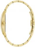 Bulova Our Lady of Guadalupe Gold Stainless Steel 3-Hand Quartz Watch with Diamonds