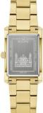 Bulova Our Lady of Guadalupe Gold Stainless Steel 3-Hand Quartz Watch with Diamonds