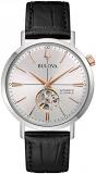 Bulova Aerojet trendy men's mechanical watch code 98A289, strap