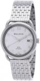 Bulova Commodore Automatic Silver Dial Men's Watch 96B326