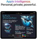 Apple iPad Air 13-inch with M3 chip Built for Apple Intelligence, Liquid Retina Display, 128GB, 12MP Front/Back Camera, Wi-Fi 6E, Touch ID, All-Day Battery Life — Space Gray