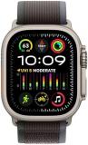 Apple Watch Ultra 2 [GPS + Cellular 49mm] Smartwatch with Rugged Titanium Case & Blue/Black Trail Loop S/M. Fitness Tracker, Precision GPS, Action Button, Extra-Long Battery Life