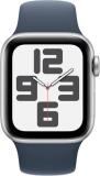Apple Watch SE (2nd Gen) [GPS + Cellular 40mm] - Silver Aluminum Case with Storm Blue Sport Band, S/M (Renewed)