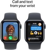 Apple Watch SE (2nd Gen) [GPS 40mm] Smartwatch with Midnight Aluminum Case with Midnight Sport Band S/M. Fitness and Sleep Trackers, Crash Detection, Heart Rate Monitor, Retina Display