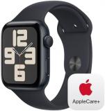 Apple Watch SE GPS 44mm Midnight Aluminum Case with Midnight Sport Band - S/M