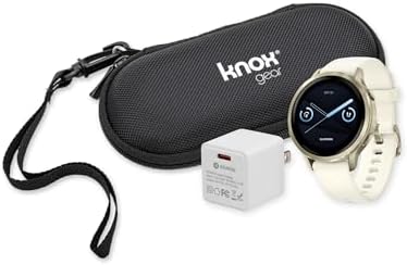 Garmin 41mm Venu 4, Advanced Fitness Tracker GPS Smartwatch,1.2" AMOLED Display, Built-in Flashlight Watch Bundle