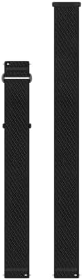 Quick Release Bands (20 mm) Slate Gray/Black ComfortFit Fabric