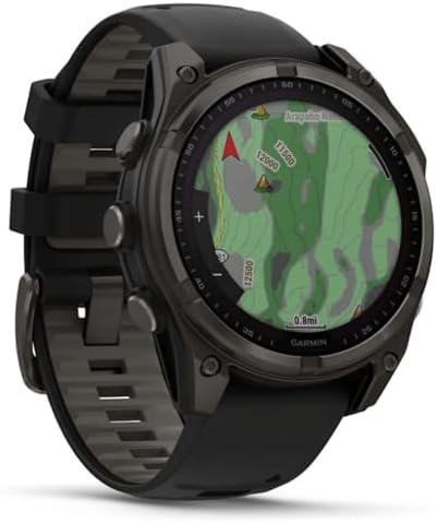Garmin Fenix 8 3.56 Cm (1.4) Amoled 47 Mm Digital 454 X 454, W129292056 (47 Mm Digital 454 X 454 Pixels Touchscreen Black Wi-Fi GPS (Satellite))