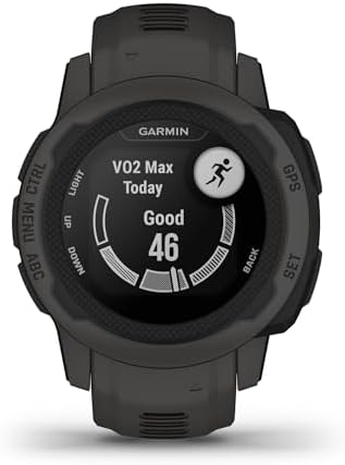 Garmin G010-N2563-00 Instinct 2S 40 mm Fiber-Reinforced Polymer Smartwatch, Graphite - Certified Refurbished