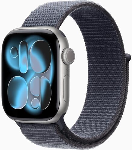 Apple Watch Series 11 [GPS + Cellular, 42mm] Space Gray Aluminum Case with Ancho...