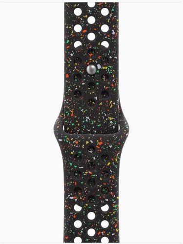 Apple Watch SE 3 [GPS + Cellular, 40mm] Midnight Aluminum Case with Midnight Black Nike Sport Band, M/L (Renewed Premium)