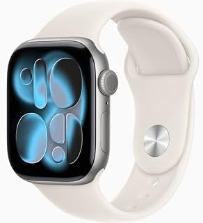 Apple Watch Series 11 [GPS + Cellular, 42mm] Space Gray Aluminum Case with Starl...