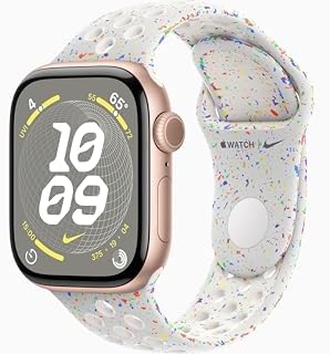 Apple Watch Series 10 [GPS + Cellular, 42mm] - Rose Gold Aluminum Case with Pure...