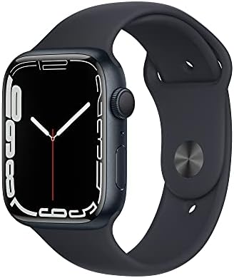Apple Watch Series 7 [GPS 45mm] Smart Watch w/Midnight Aluminum Case with Midnig...