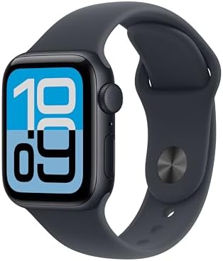 Apple Watch SE 3 [GPS 40mm] Smartwatch with Midnight Aluminum Case with Midnight...