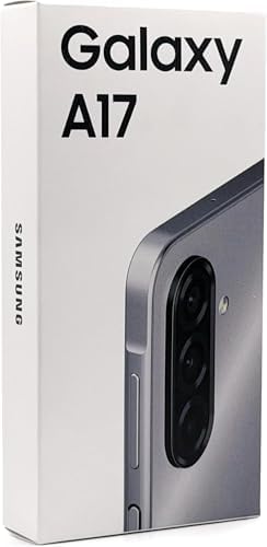 Samsung Galaxy A17 4G Ai (Compatible only with T-Mobile Mint Tello & Global) (128GB + 6GB) Unlocked SM-A175F/DS Dual Sim Warranty Latin America 6.7" 50MP Triple (Gray SM-A175FZAGGTO)