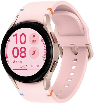 Samsung Galaxy Watch FE 40mm LTE AI Smartwatch w/Fitness Tracking, BIA Sensor, Personalized HR Zones, Heart Rate Tracker, Sleep Monitor, 2024, Pink Gold (US Version) (Renewed)