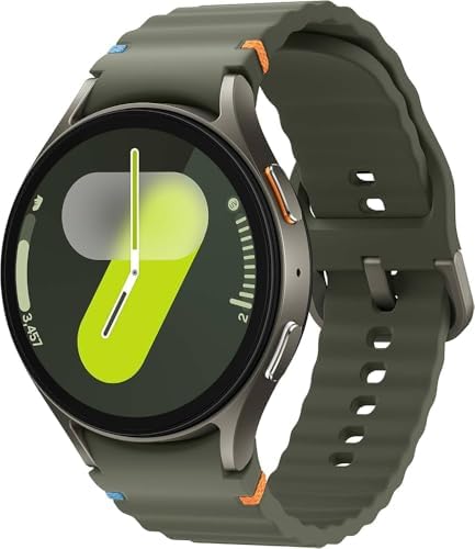 Samsung Galaxy Ai Watch 7 Latin American Specs SM-L300 (40mm) Bluetooth Wellness Tips, Heart Rate Tracking, Sleep Monitor, Fitness Tracker (Green) (Renewed)