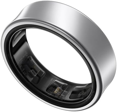 SAMSUNG Galaxy Ring, AI Smart Ring, Size First w/Sizing Kit, No App Subscription, Fitness Monitor, Sleep Tracker, Up to 7-Day Battery, Size 9, Titanium Silver [US Version, 1Yr Manufacturer Warranty]