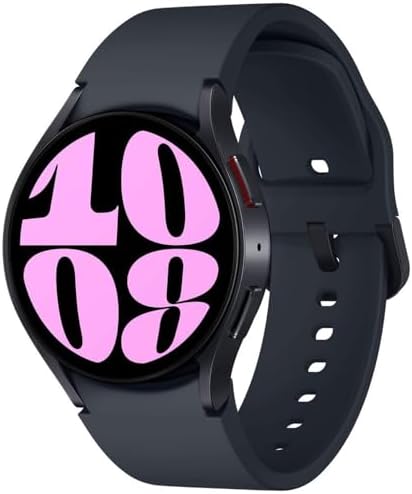 SAMSUNG Galaxy Watch 6 (44mm, WIFI + 4G LTE) 1.5/in Super AMOLED Smartwatch GPS Bluetooth, Fully Unlocked R945U Graphite(Renewed)